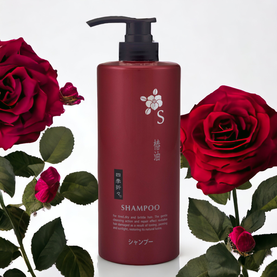 Dầu Gội Đầu Shikioriori Shampoo Từ Hoa Trà Phục Hồi Tóc Khô Xơ Và Hư Tổn 600mL