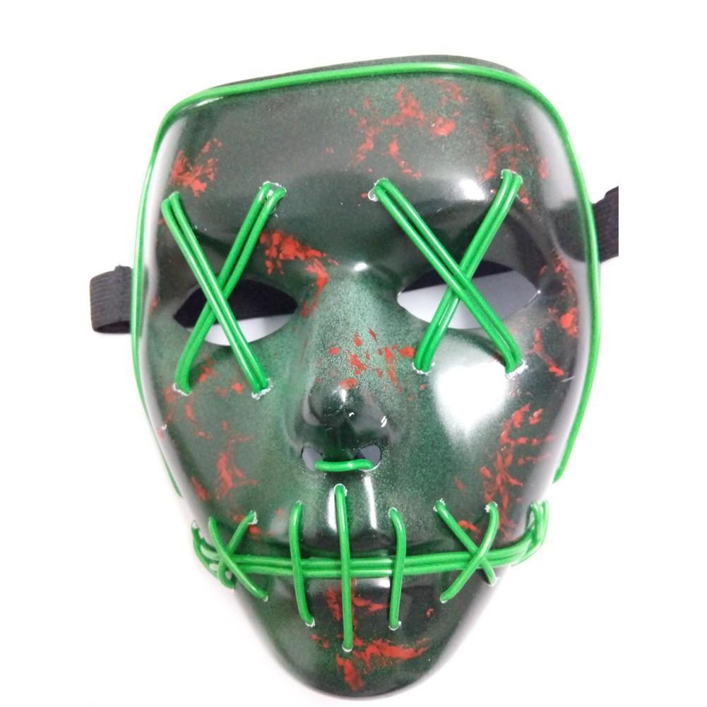 Mặt nạ Thanh trừng có đèn LED hóa trang Halloween-j42 mã số SP UH1671
