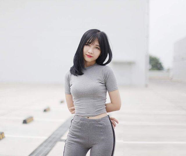 ÁO CROPTOP NỮ #AGE2X 6 MÀU TAY NGẮN