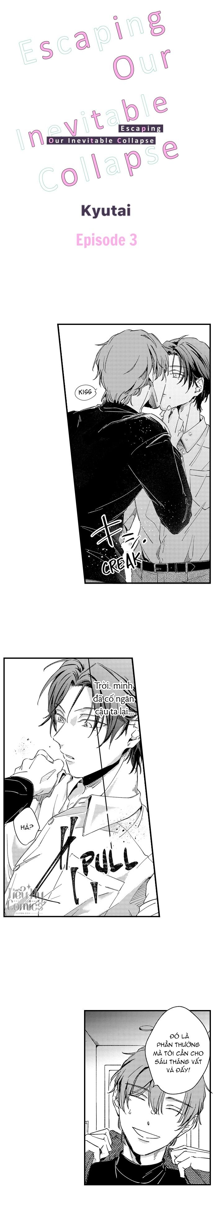 chạy trốn khỏi sự sụp đổ bất khả kháng của chúng ta chapter 3 1