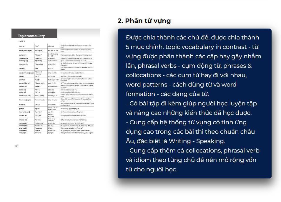 Combo Destination Grammar & Vocabulary B1, B2 Phiên bản mới kèm Đáp án và Bài tập Tặng Bookmark - Bản Quyền