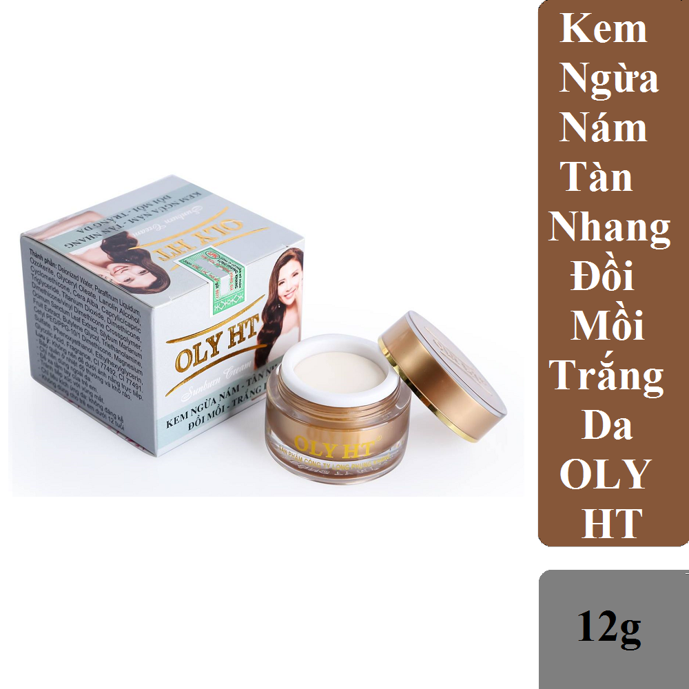 Kem Ngừa Nám Tàn Nhang Đồi Mồi Trắng Da & Chống Nắng OLY HT CHÍNH HÃNG