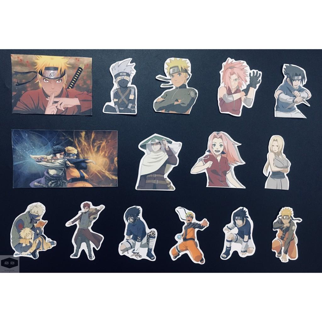 Bộ hình dán - sticker anime Naruto