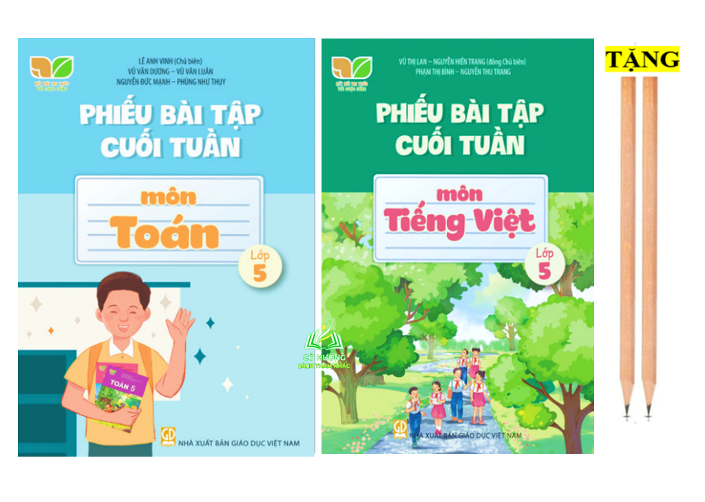 Sách - Phiếu bài tập cuối tuần môn Toán lớp 5 (Kết nối tri thức với cuộc sống)