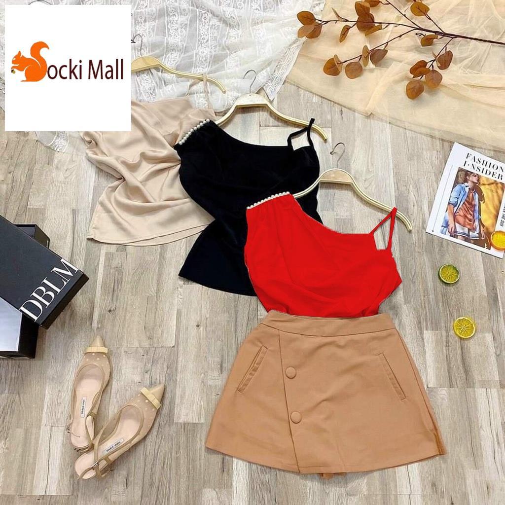 Áo thời trang siêu xinh cho bé gái, kiểu cổ đổ, vai kết hạt điệu đà - Quần áo trẻ em