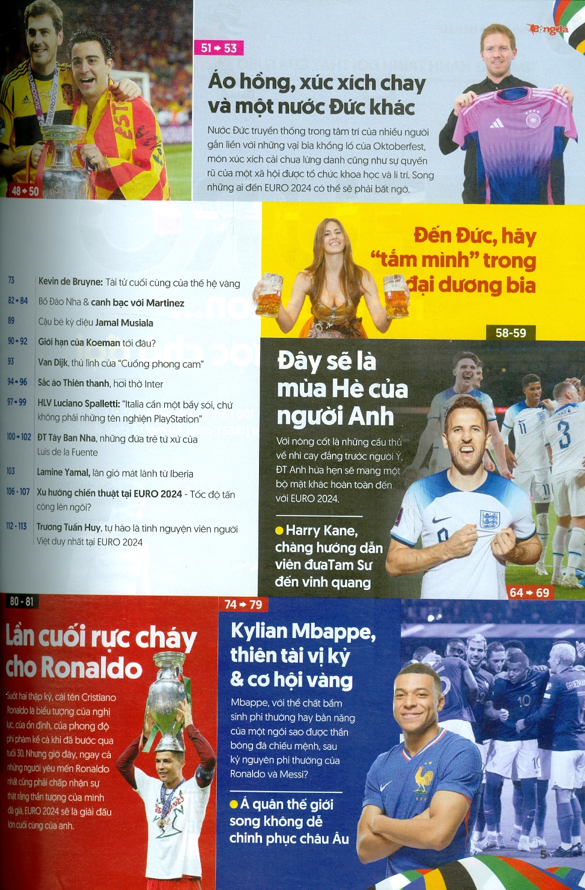 (Ấn phẩm đặc biệt) BÓNG ĐÁ - Đặc San EURO 2024: CHÂU ÂU TÌM NHÀ VUA ĐÍCH THỰC