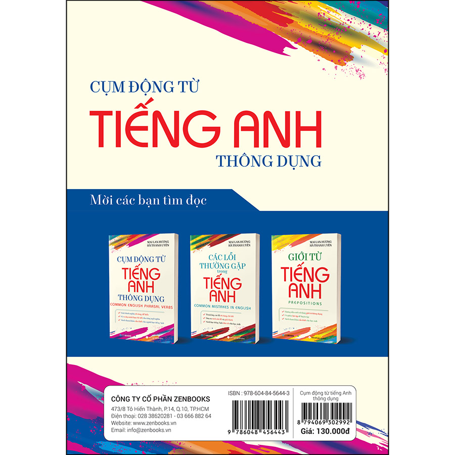 Cụm Động Từ Tiếng Anh Thông Dụng