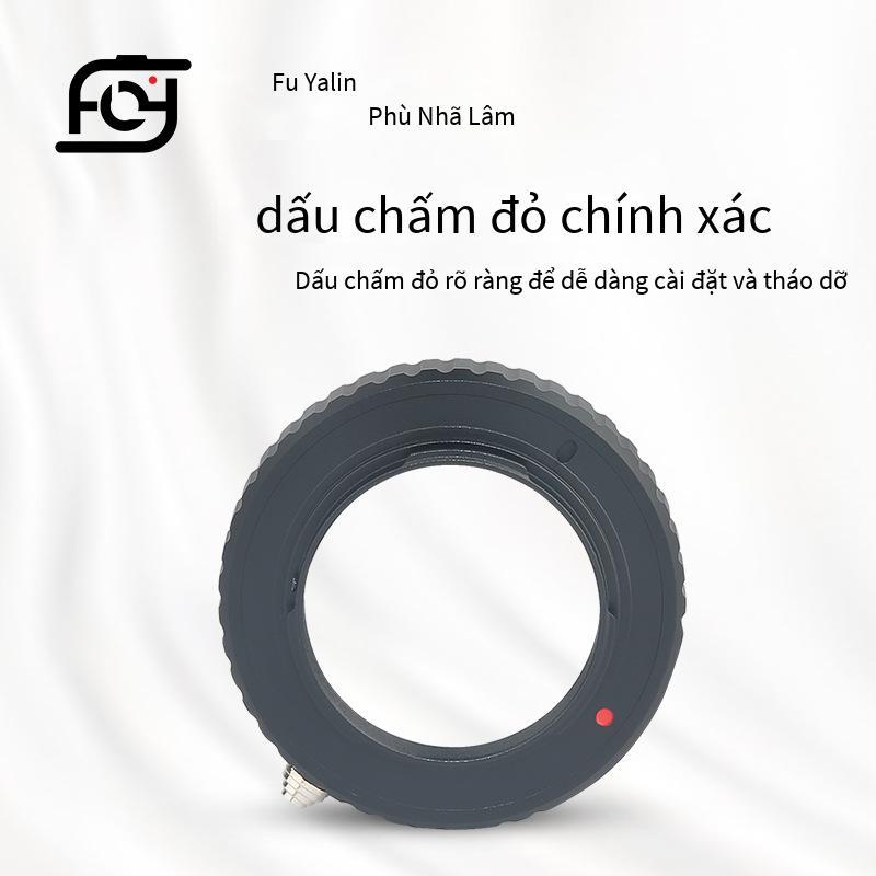 Kiểu dáng mới nhất LM-M4/3 phù hợp với ống kính Leica leicaM sang vòng chuyển đổi LM-M4/3 thân máy siêu nhỏ Oba M4/3