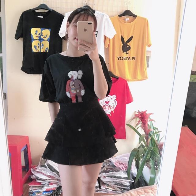 Áo phông nữ‍‍Giảm ngay 10k khi nhập mã ‍ Áo nữ đẹp hàng Quảng Châu lẻ màu bán sale