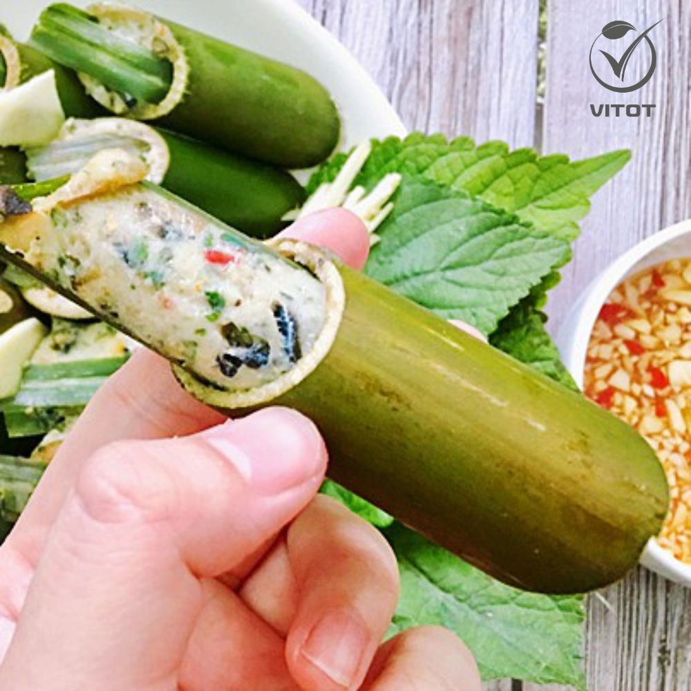 - CHẢ ỐC NỨA VITOT ĐẶC SẢN XỨ TUYÊN 1 KHAY 12 MIẾNG