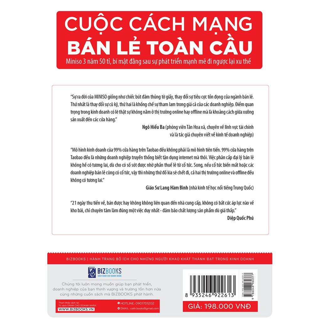 Sách - Miniso - Cuộc Cách Mạng Bán Lẻ Toàn Cầu - BizBooks