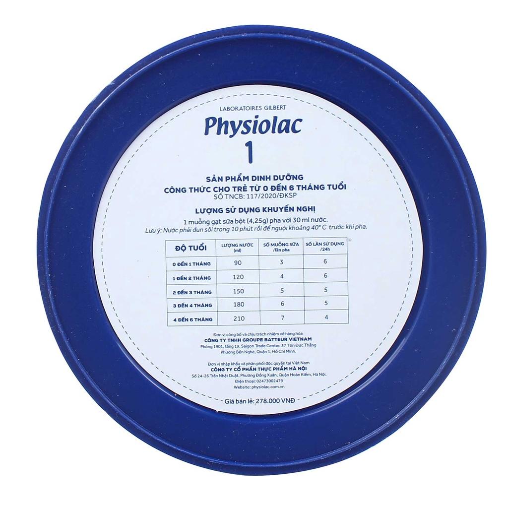 Sữa bột Physiolac New số 1 400g