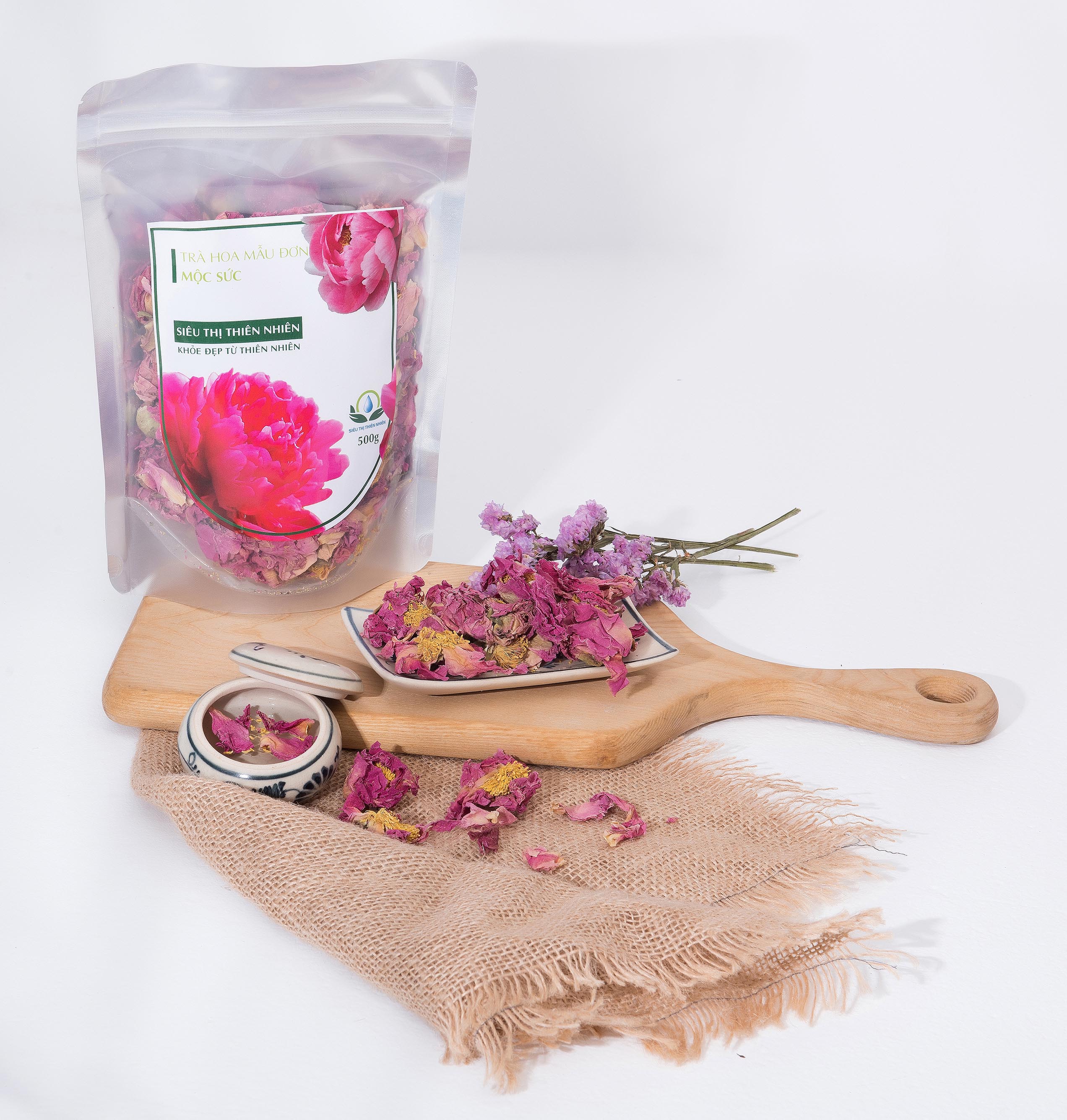 Trà Hoa Mẫu Đơn Sấy Khô Mộc Sắc 1Kg