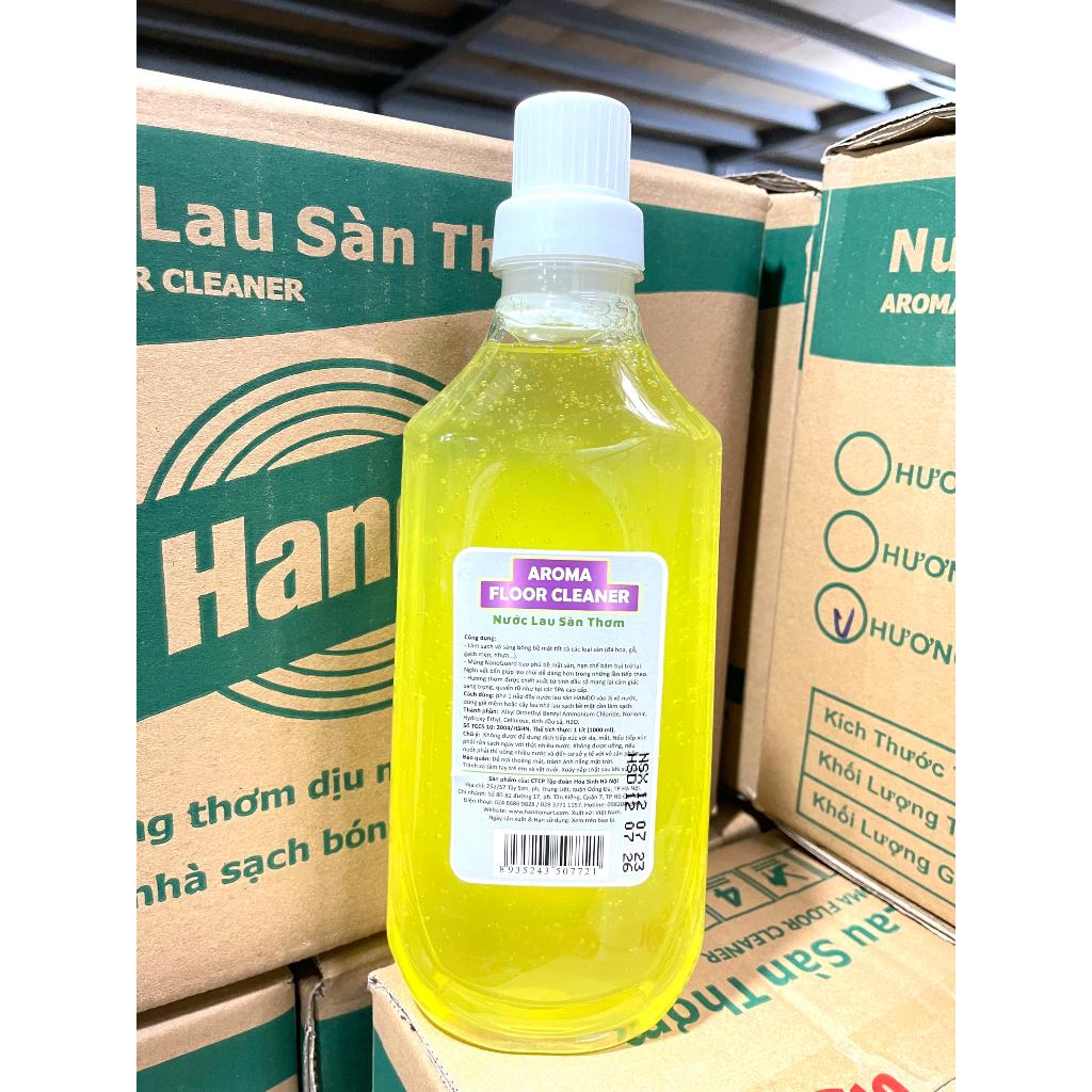 Nước lau sàn đậm đặc siêu sạch Hando 1L Hương xả