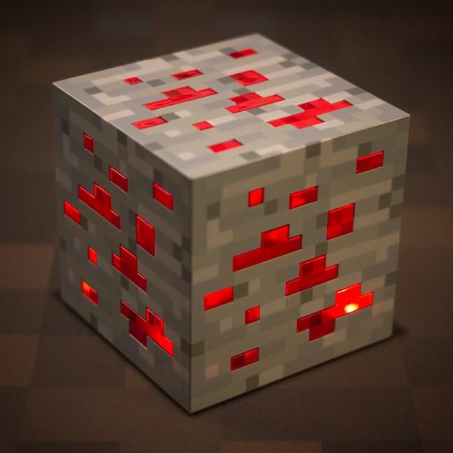 Đèn khối mine craft redstone chính hãng