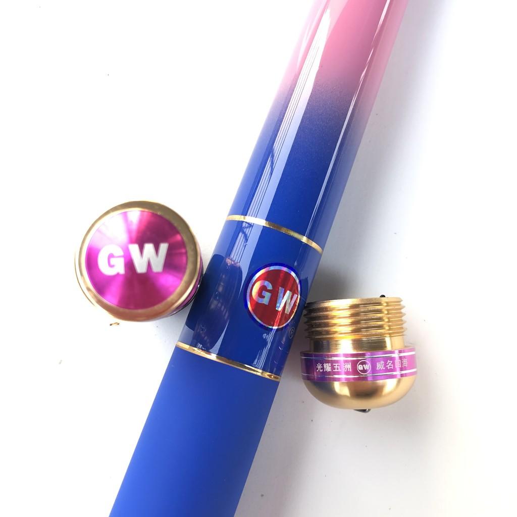 Cần câu tay 6H GW FISHINGTIME , tặng kèm đọt cần , 3m6 - 3m9 - 4m5 - 4m8 Hồng Tím