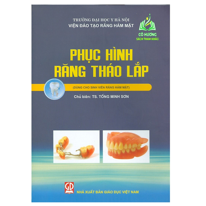 Sách - Phục Hình Răng Tháo Lắp (Dùng cho sinh viên Răng Hàm Mặt) (DN)