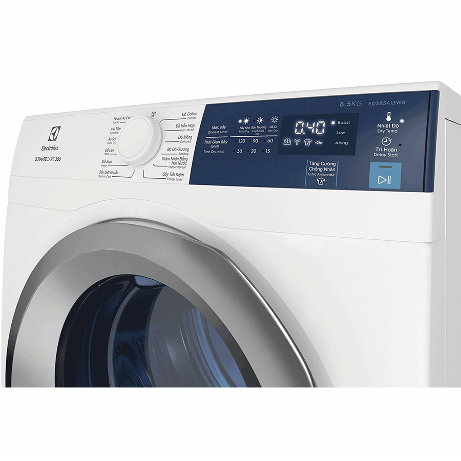 Máy sấy Electrolux 8.5 kg EDS854J3WB - Chỉ giao Hà Nội