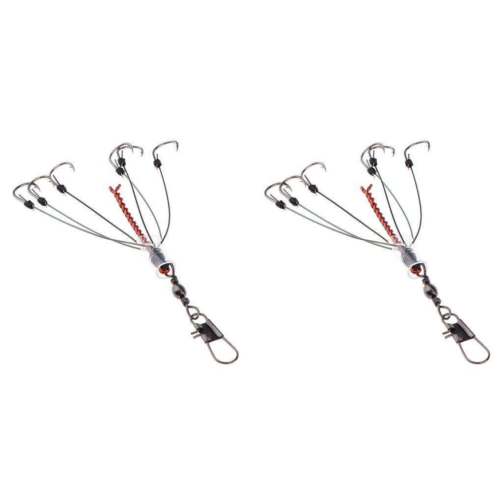 High Carbon Steel Fishing Hook Fishhooks with 12pcs Hooks 5