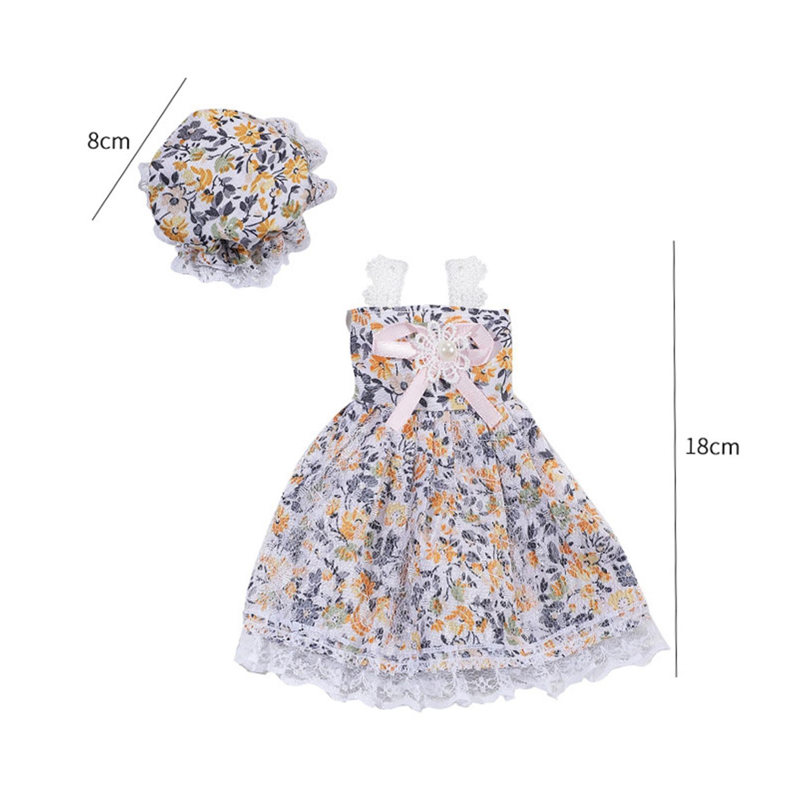 Fashion Doll Clothes Dress Set Daily Wear  Doll Changing Clothes for 30cm Doll for