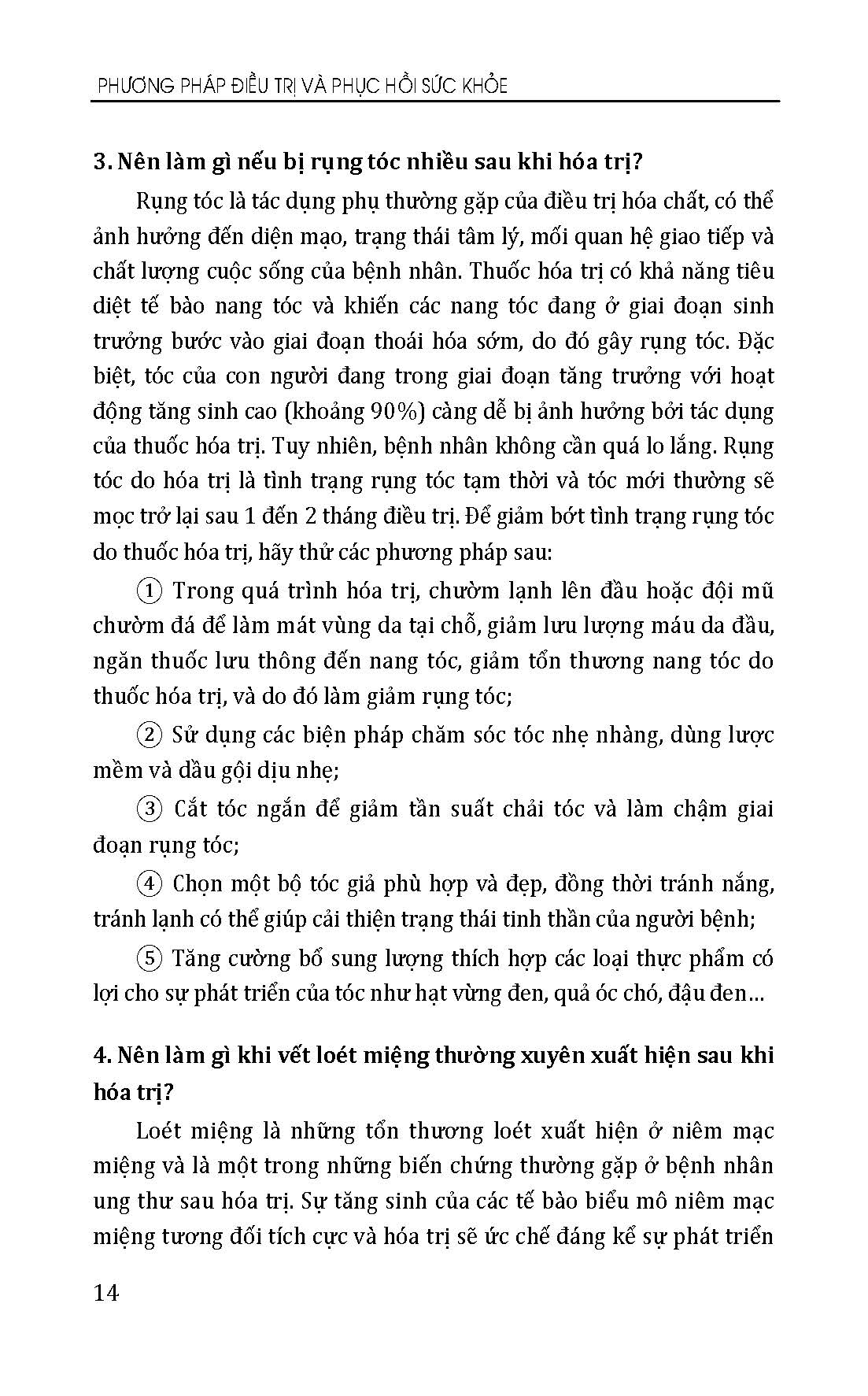Phương Pháp Đieu Trị Bệnh Ung Thư Và Phục Hồi Sức Khoẻ