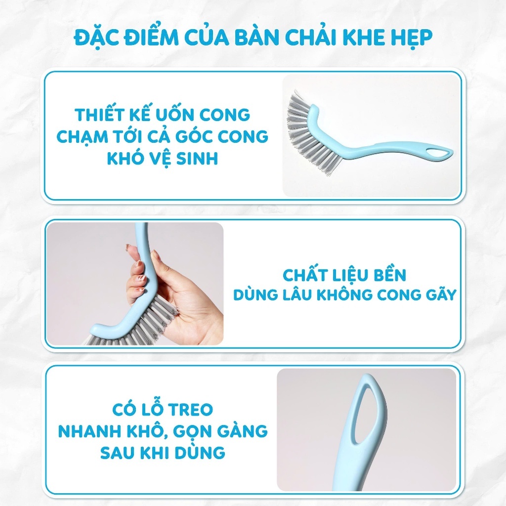SỐ LƯỢNG CÓ HẠN - Bộ 3 món vệ sinh nhà cửa thông mình, tiện lợi, tiết kiệm thời gian