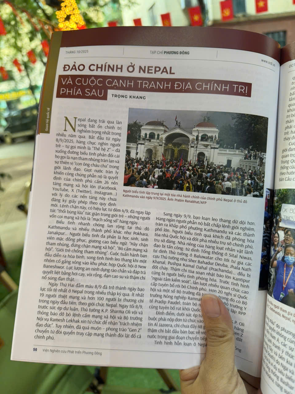 (Số 82) TẠP CHÍ PHƯƠNG ĐÔNG 10/2025 – Nhiều tác giả – Viện Nghiên cứu Phát triển Phương Đông