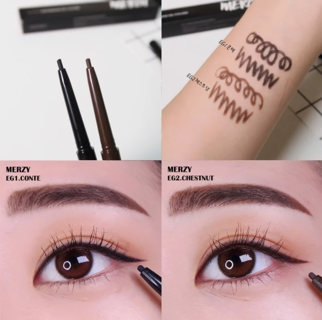 Chì Kẻ Mắt Chống Trôi Merzy Easydrawing Gel Eyeliner 0.14g