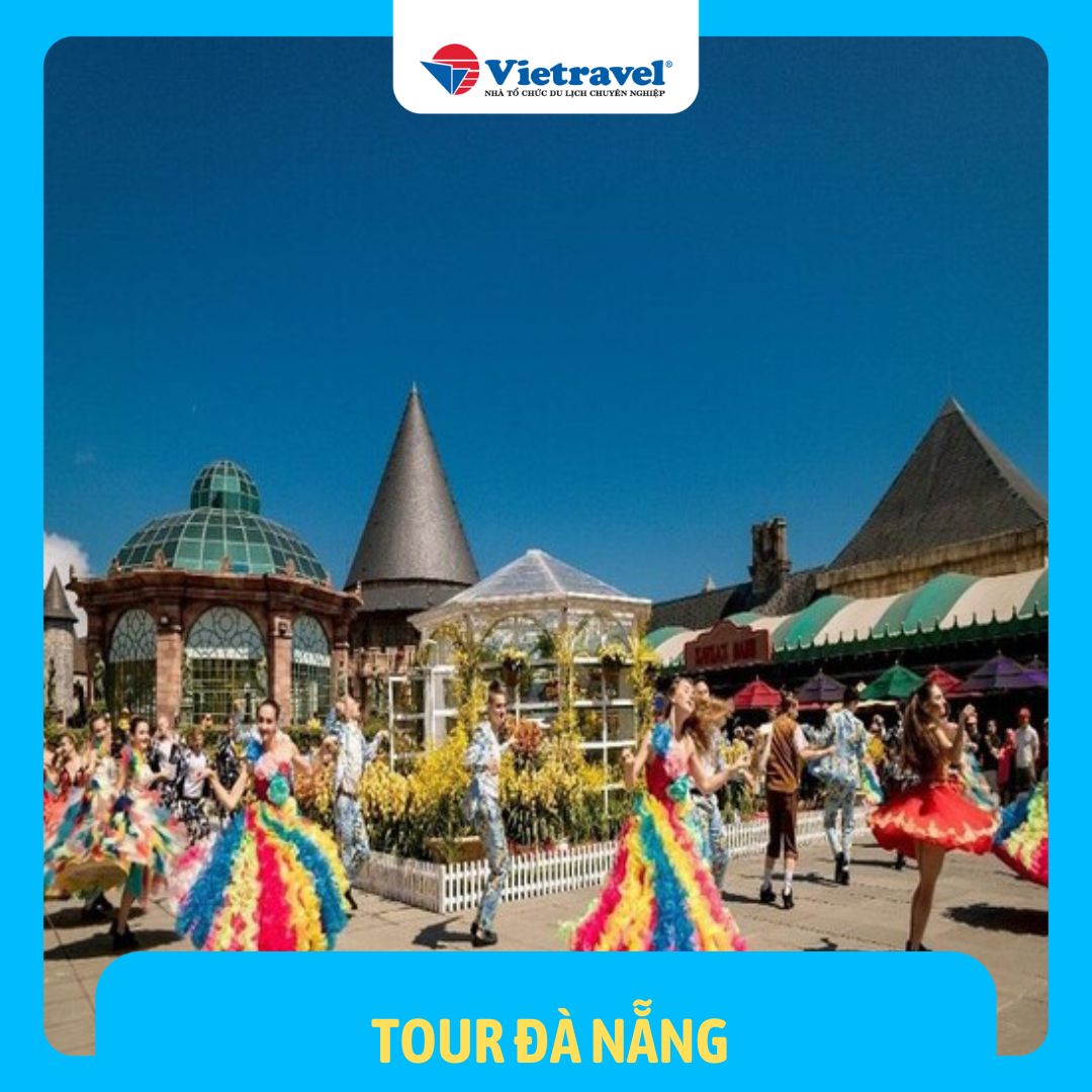 [EVoucher Vietravel] Đà Nẵng - Huế - Đầm Lập An - La Vang - Động Phong Nha & Thiên Đường - KDL Bà Nà - Cầu Vàng -Sơn Trà - Hội An - Đà Nẵng