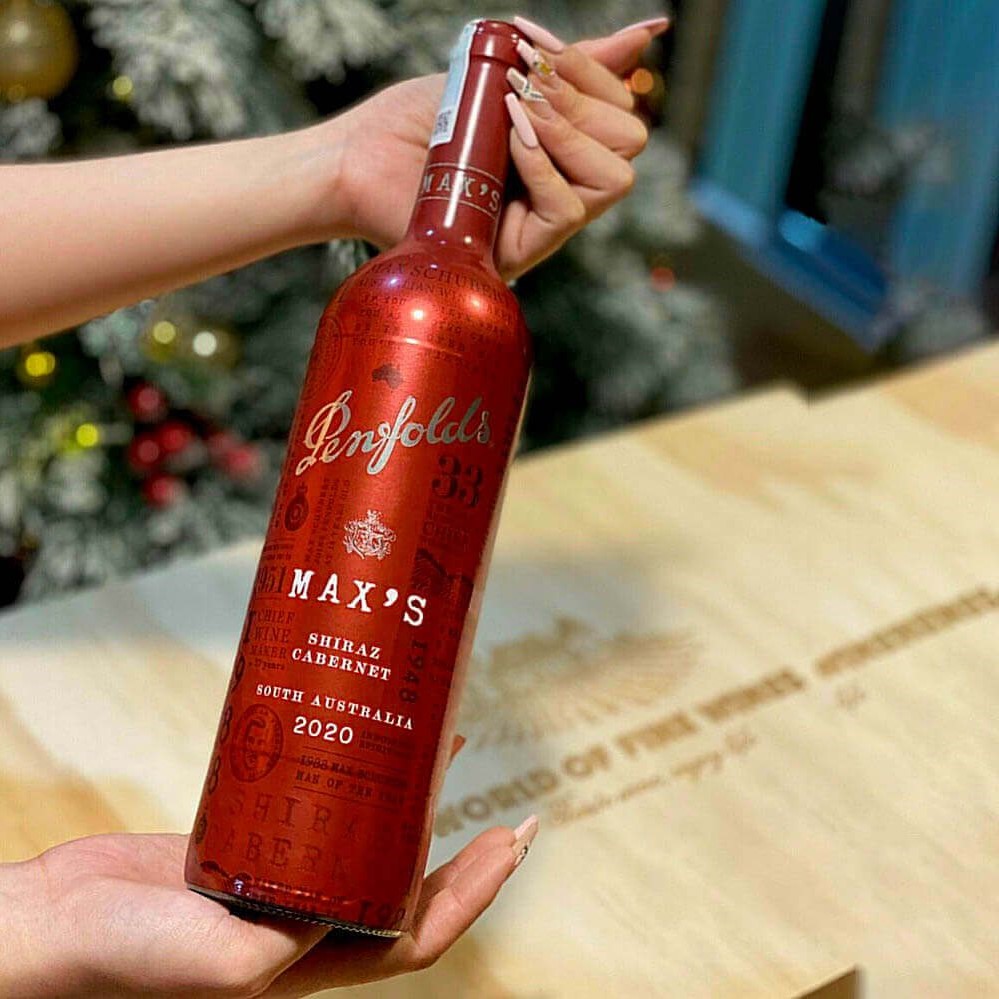 Rượu vang đỏ Úc Penfolds MAX'S Shiraz 750ml 14,5% - Không hộp