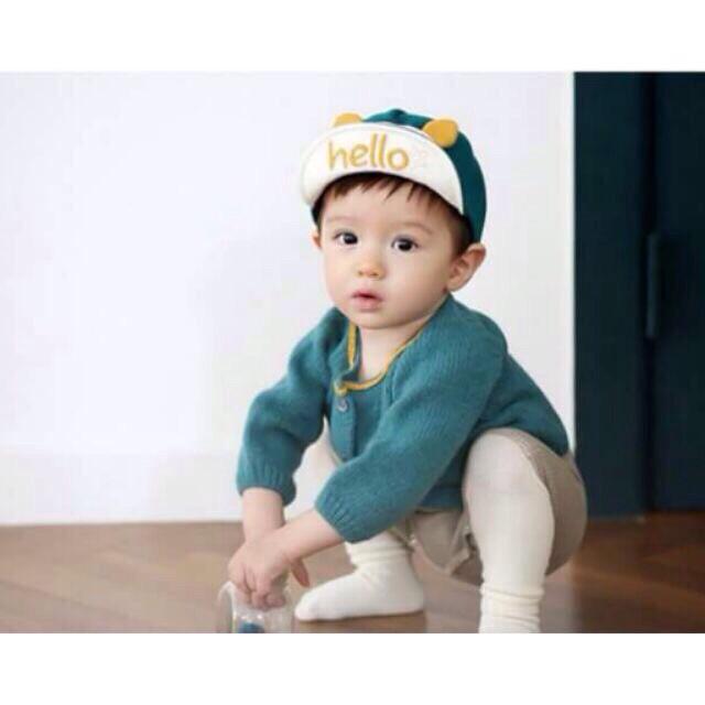 Mũ lưỡi trai hello bé trai- bé gái