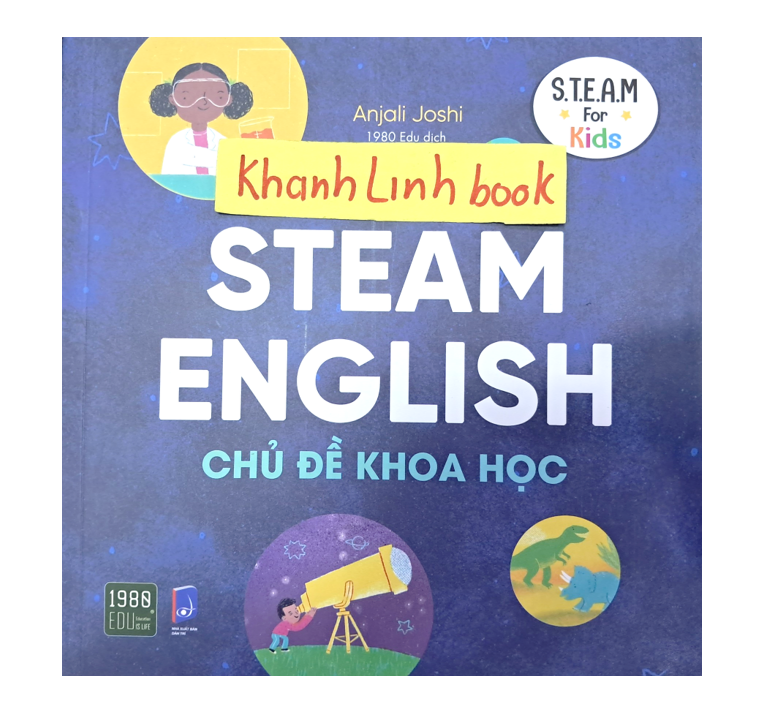 Sách - Steam English - Chủ đề Khoa học