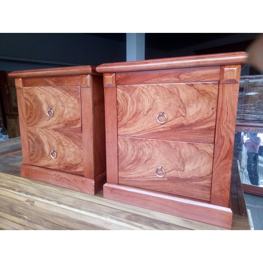 Tủ đầu giường gỗ hương