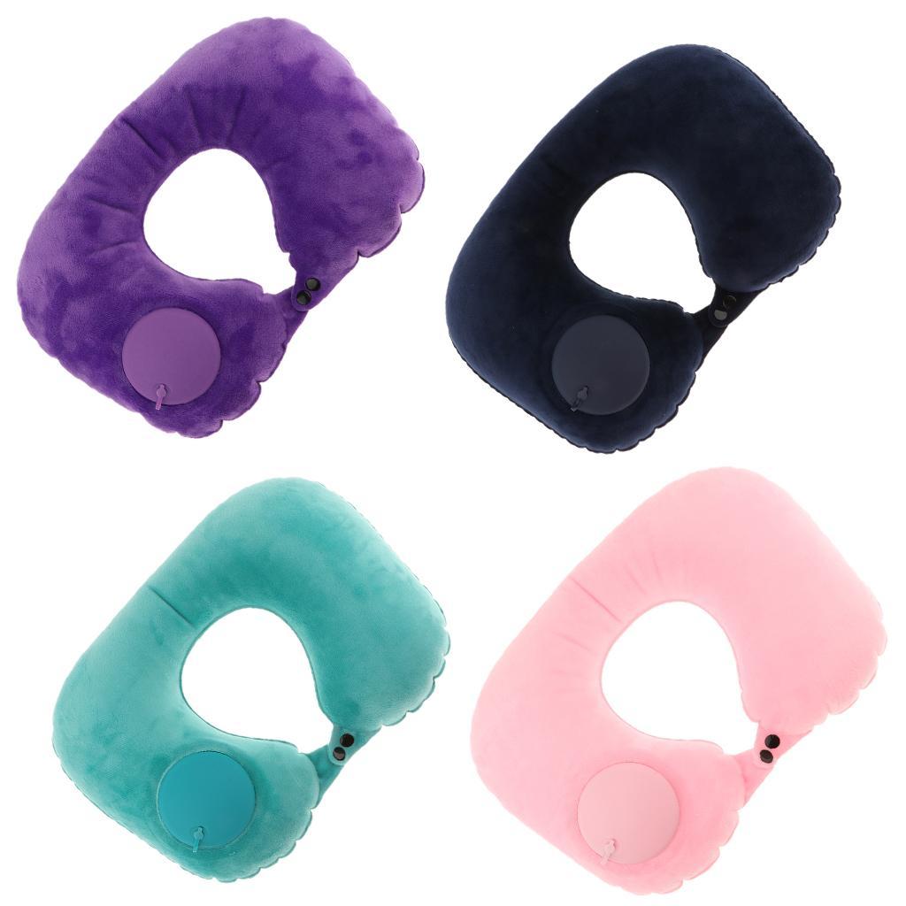Washable Neck Support Headrest Travel Sleep U Shape Neck Pillows Cushion for Men Women