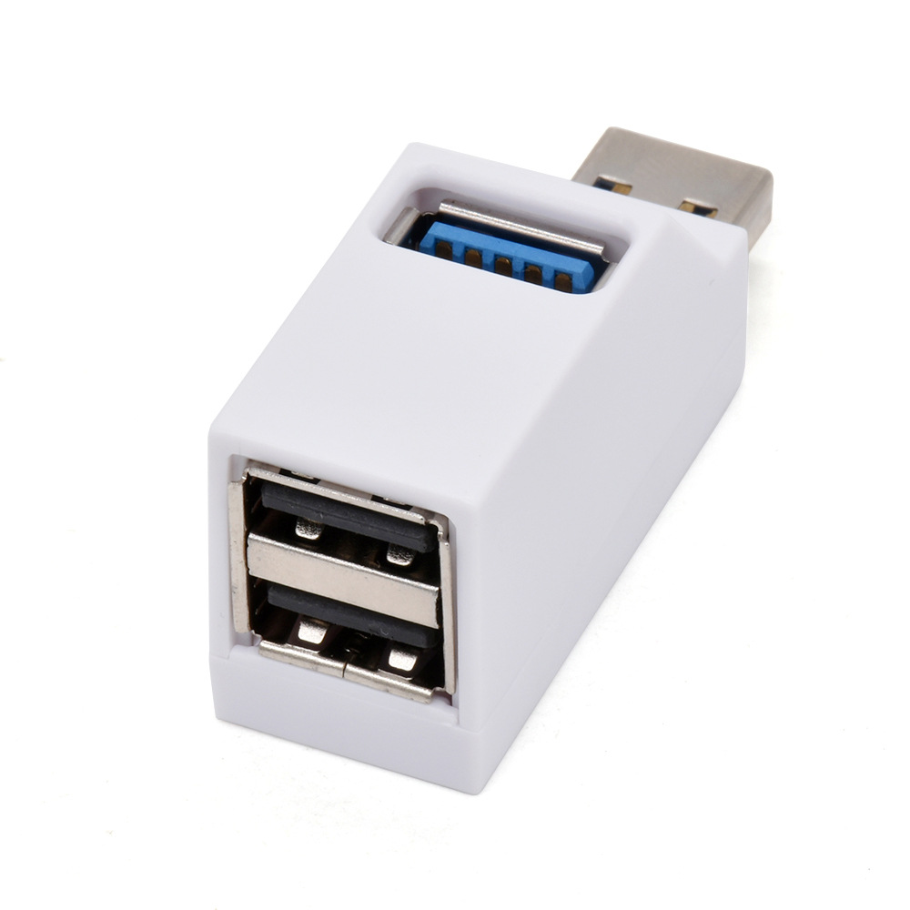 Bộ chia USB HUB 3 cổng USB 3.0 và USB2.0 độ cao cho máy tính, Laptop, PC, Tivi, Ô tô, xe hơi, thiết bị ngoại vi Dan House USB3.02.0