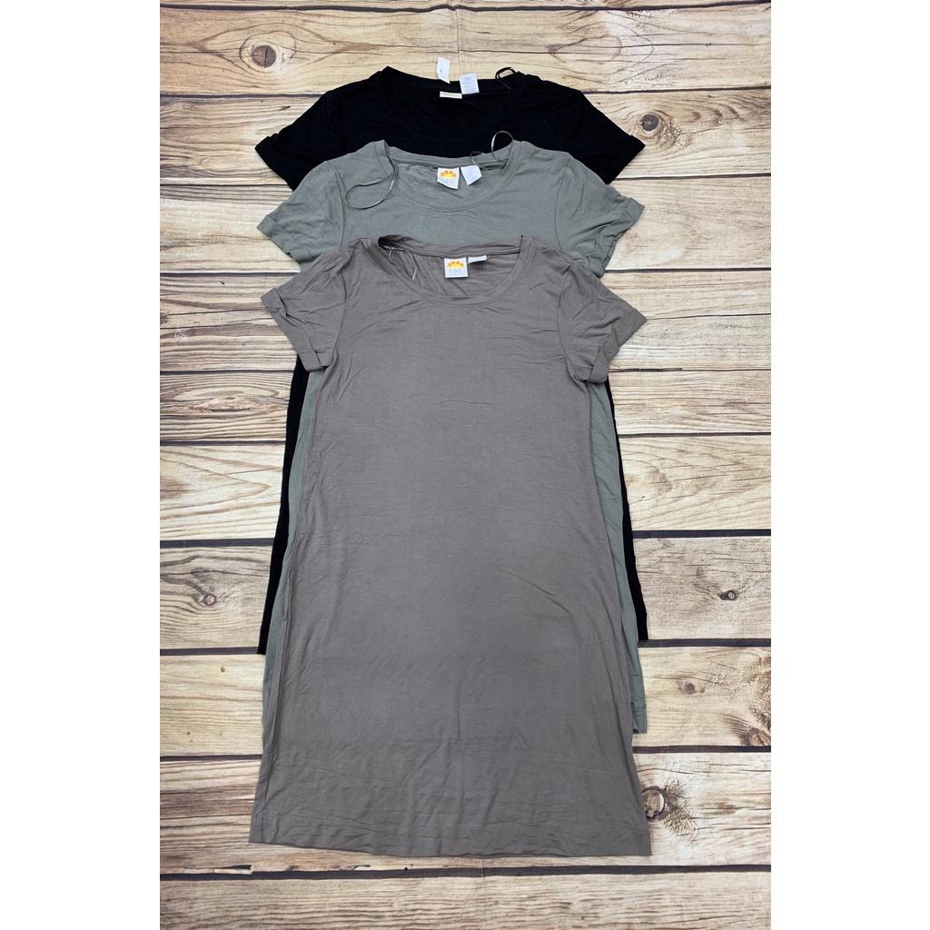 Đầm Dáng Suông Rayon 3 Màu Thời Trang Chuẩn Đẹp