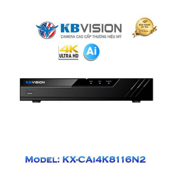 Đầu ghi hình IP Ai 16 kênh KBVISION KX-CAi4K8116N2 - HÀNG CHÍNH HÃNG