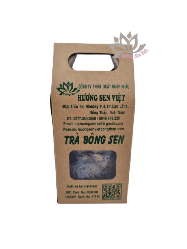 TRÀ BÔNG SEN HỘP 10G - HƯƠNG SEN VIỆT