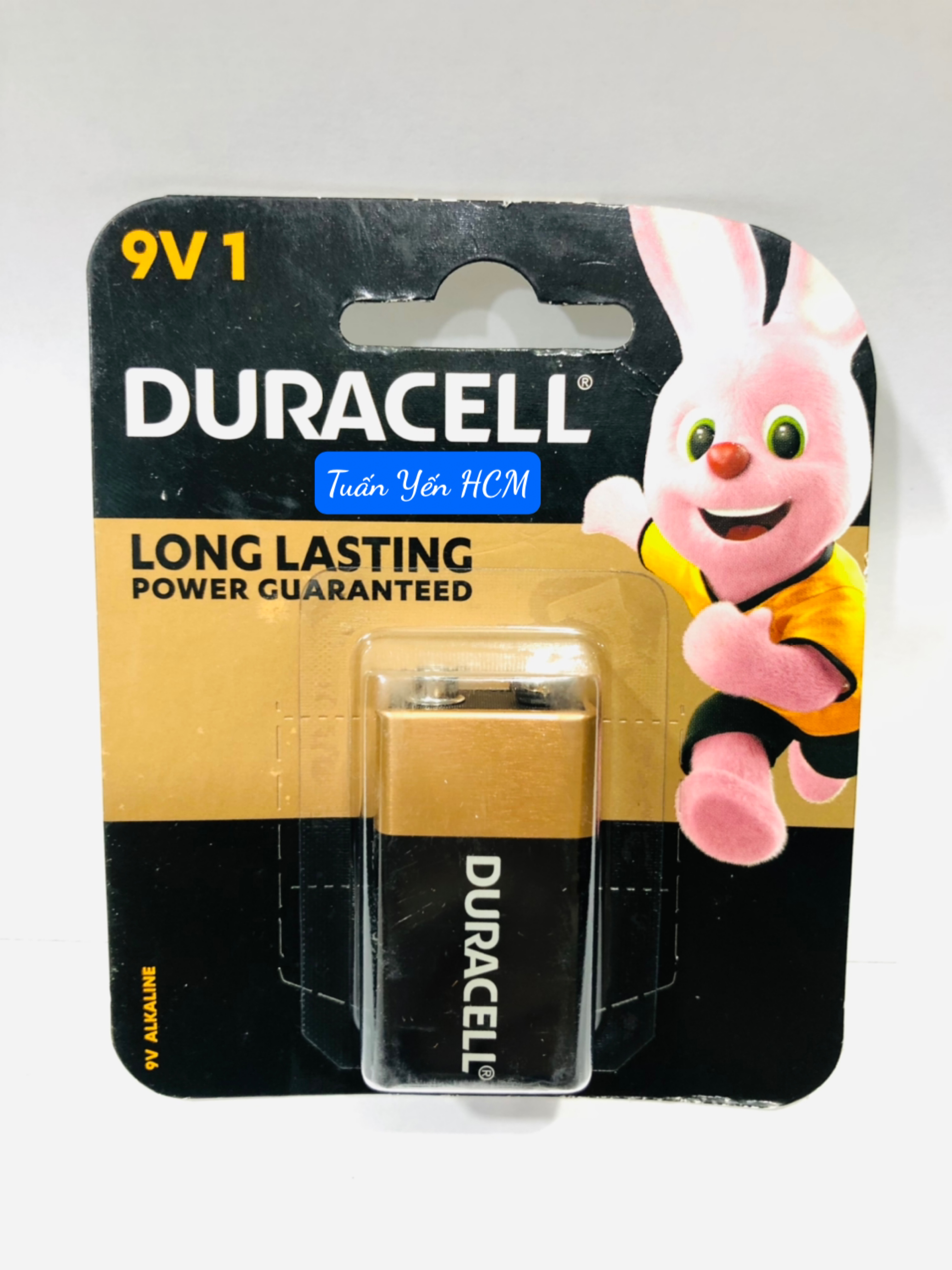 Pin 9V, Pin vuông Duracell Alkaline ( vỉ 1 viên) - Tuấn Yến