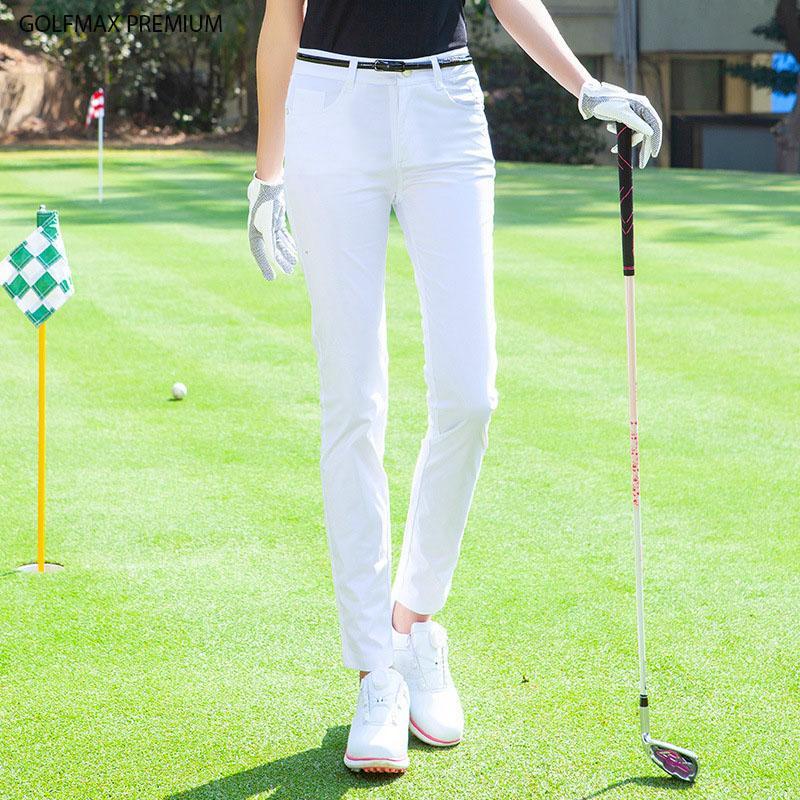 Quần dài nữ đánh Golf chính hãng TYDJ - KUZ826 - Chất liệu sợi Sợi polyester + Spandex cao cấp, bền đẹp