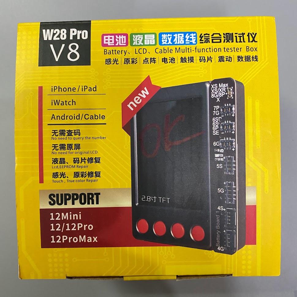 Box sửa chữa Pin và Màn OSS team W28 Pro V8 hỗ trợ đến 12 Pro Max