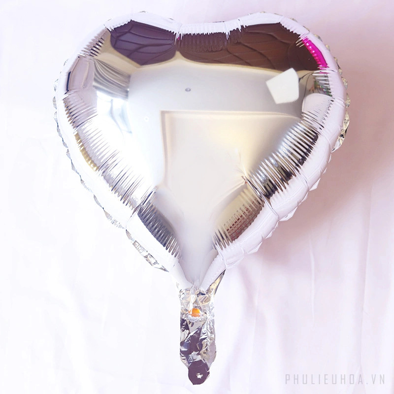 Bóng Hình Trái Tim Trang Trí Tiệc Nhiều Màu - Heart Foil Balloons HPNI55