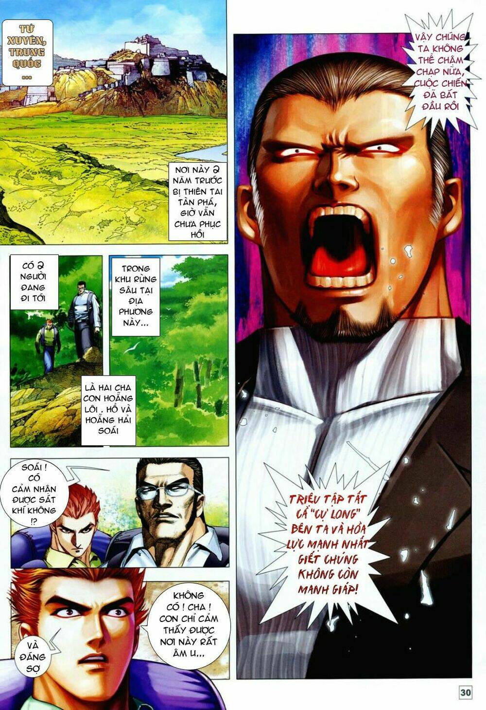 long hổ soái chapter 4 30