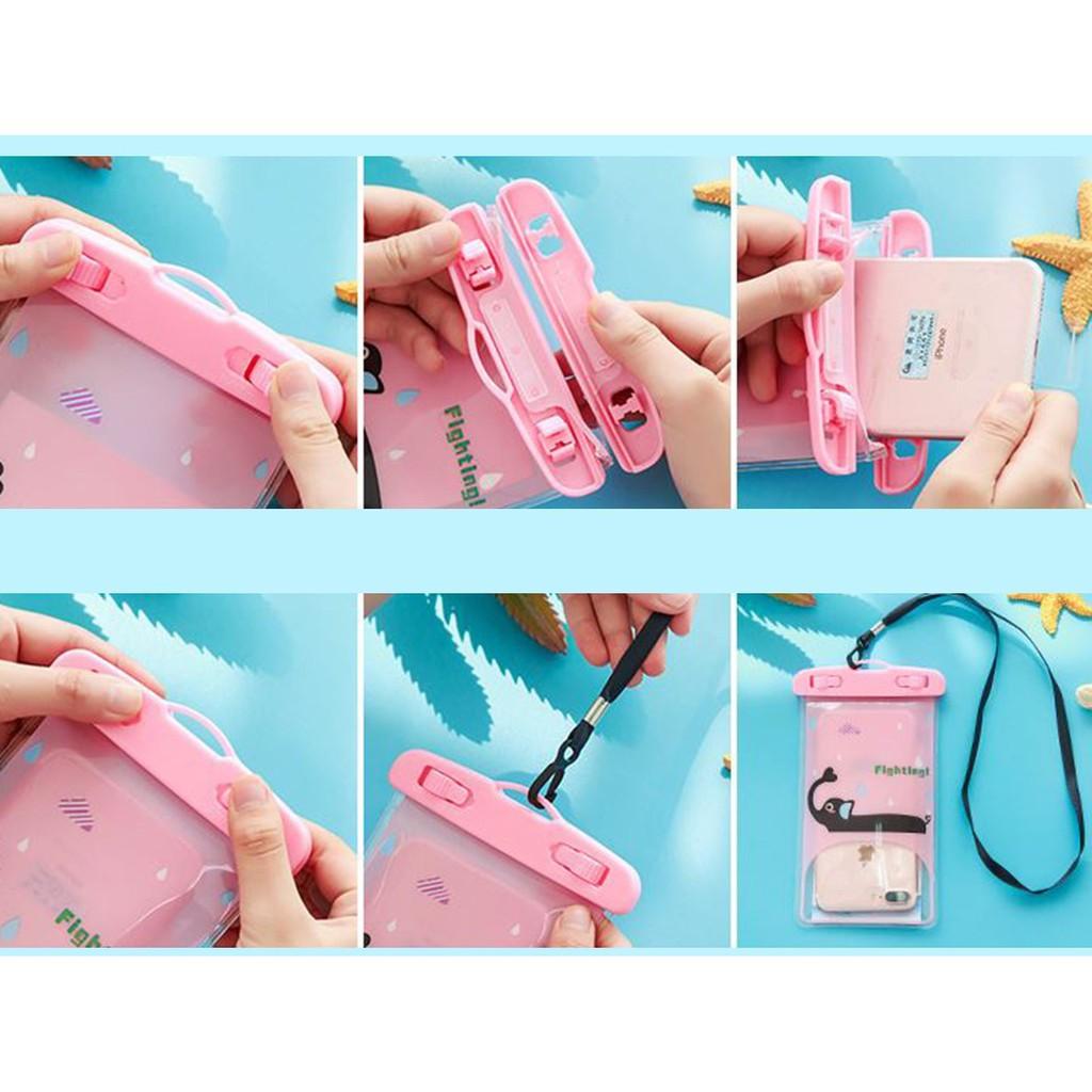 Túi đựng điện thoại chống nước Túi chống nước WaterProof , Bao điện thoại chống nước, túi chống nước điện thoại
