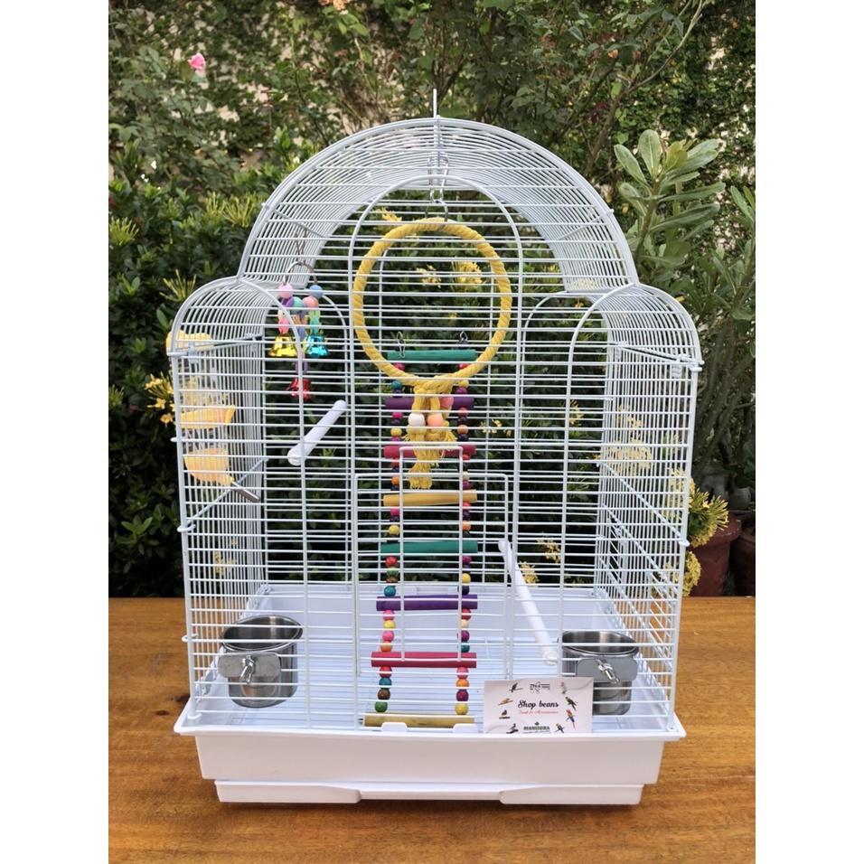 Lồng chim cho manh manh, 7 màu, bạc má, yến hót, các dòng chim nhỏ, vẹt nhỏ và trung lovebird, yến phụng, xích, sun,...