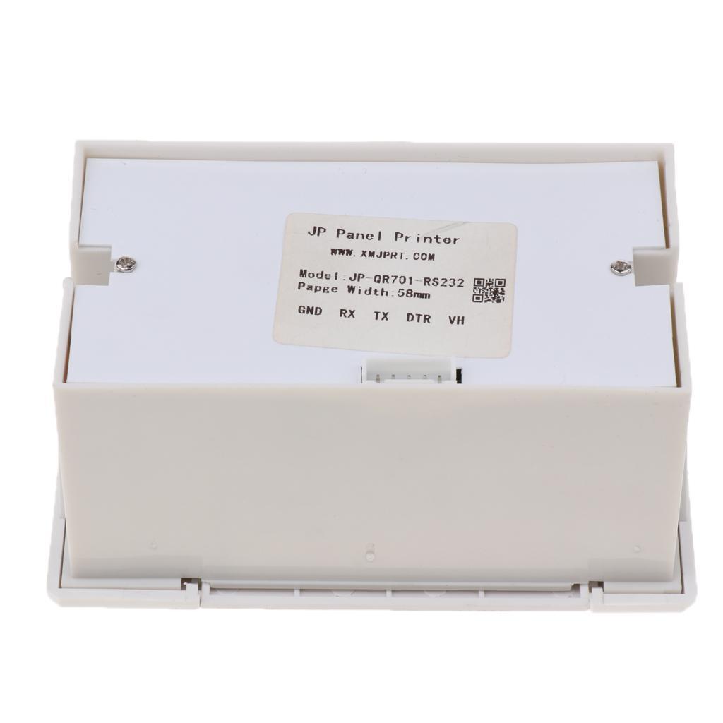 58MM 701 USB Thermal Receipt Printer Printing USB+serial TTL/RS232