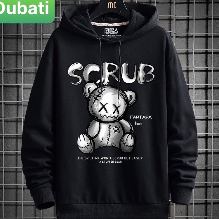 ÁO NỈ, ÁO KHOÁC HOODIE GẤU SCRUB SIÊU NGẦU NAM NỮ PHONG CÁCH HOT TREND 2022 - DUBATI FASHION