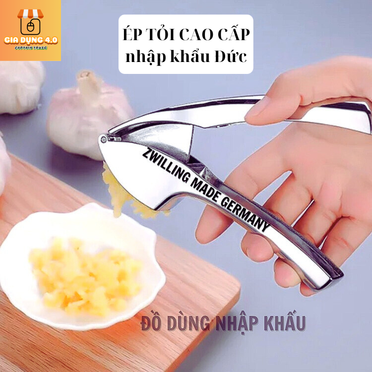 Ép tỏi cao cấp cầm tay Liên Bang Đức bằng hợp kim chống gỉ
