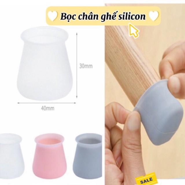 Bọc chân ghế silicon