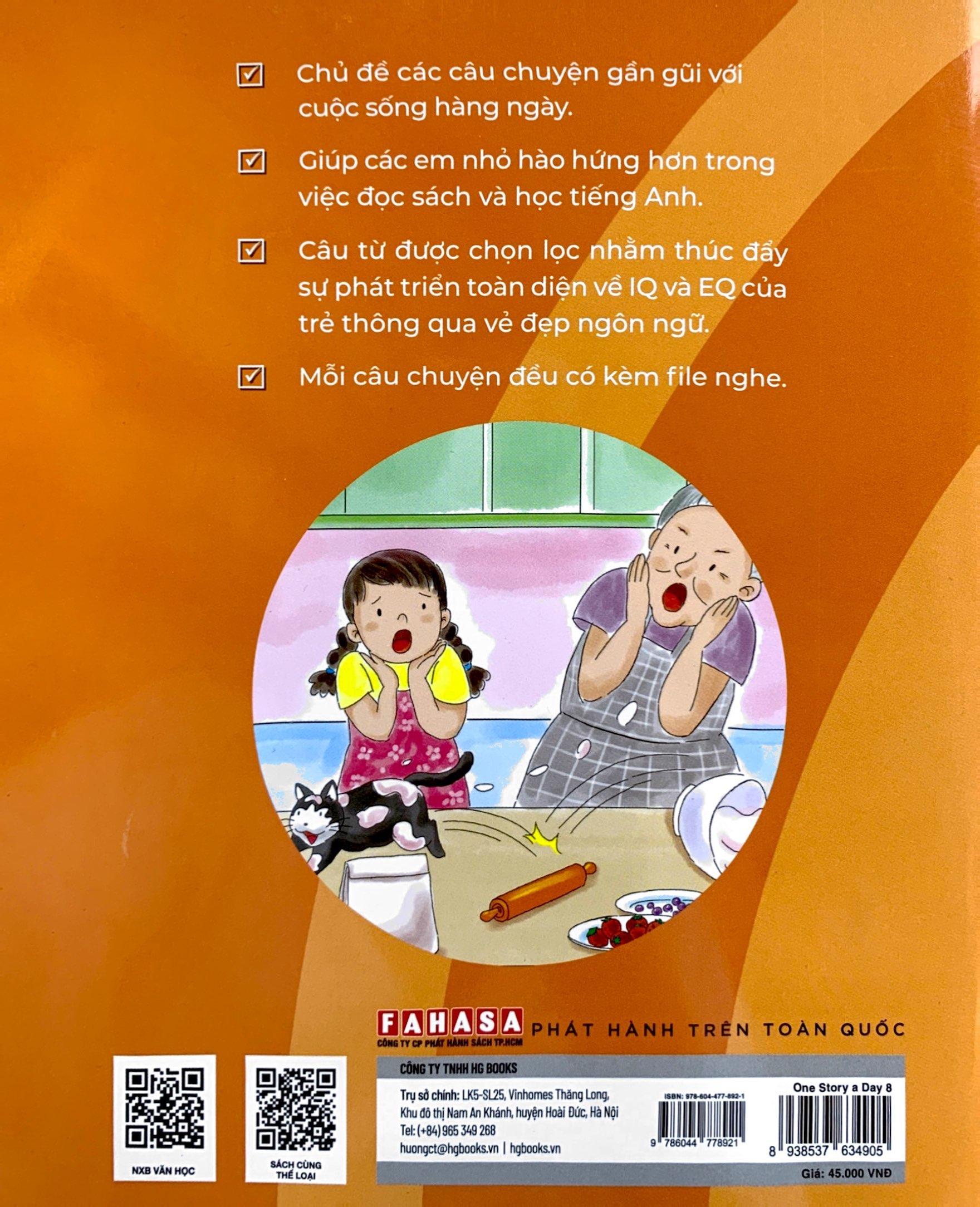 Mỗi Ngày Một Câu Chuyện - One Story A Day - 365 Câu Chuyện Truyền Cảm Hứng Được Viết Bởi Các Chuyên Gia Giáo Dục Hàng Đầu Canada - Tháng 8